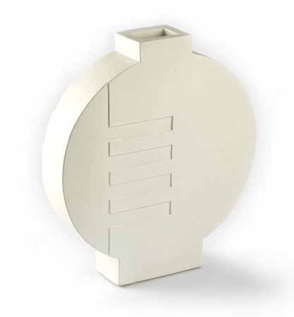 Künstlerische Design-Vase in Weiß