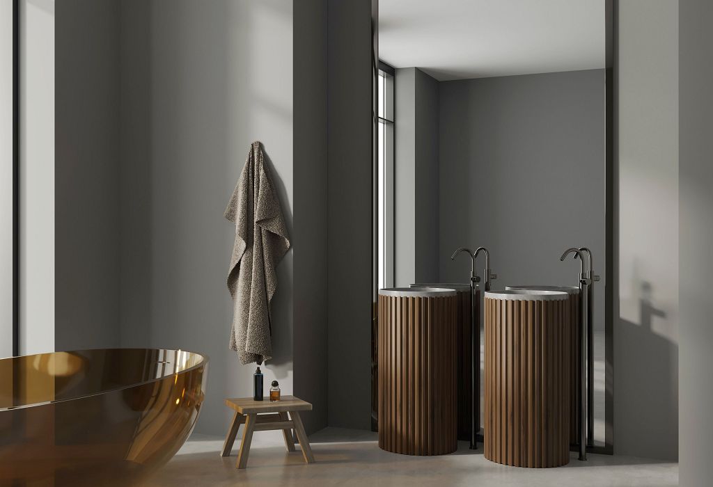 Wandfarbe f&uuml;r B&auml;der