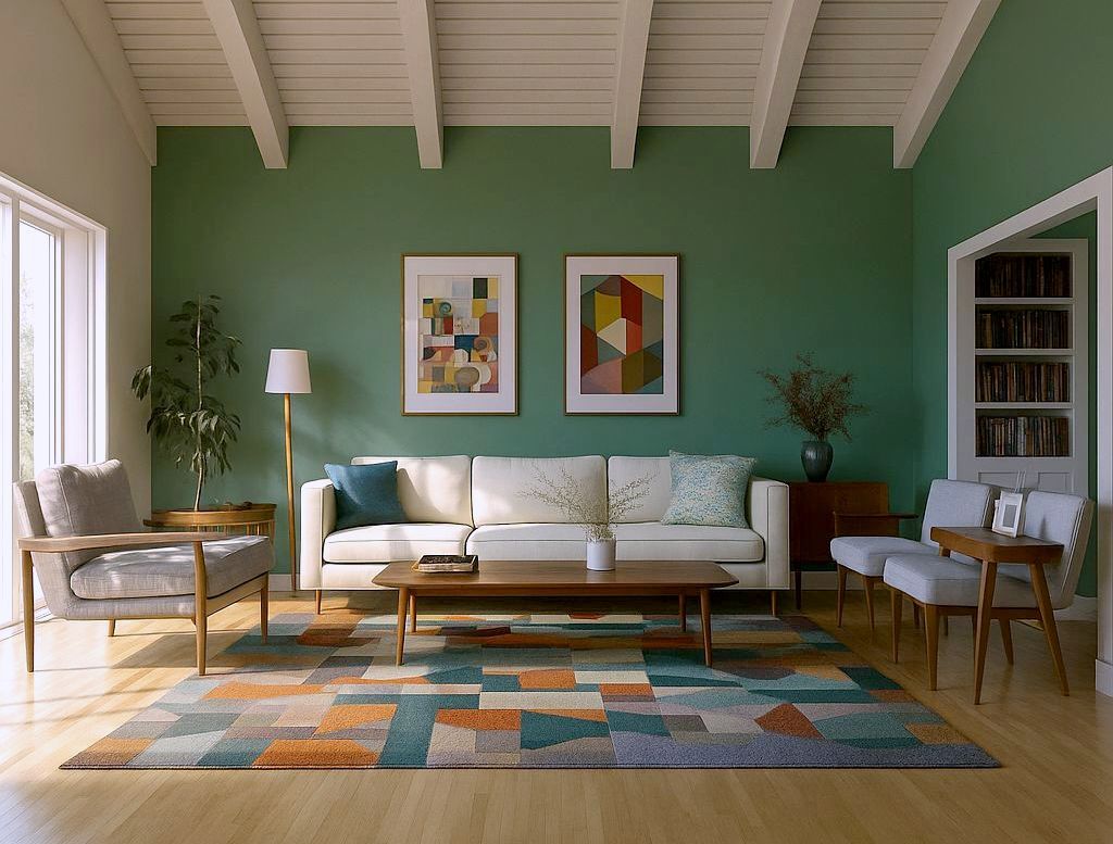 Wandfarbe Grün Colours of Mallorca